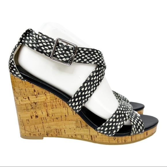 Cole Haan Grand OS Jillian Cork Wedge Sandals - Picture 3 of 9